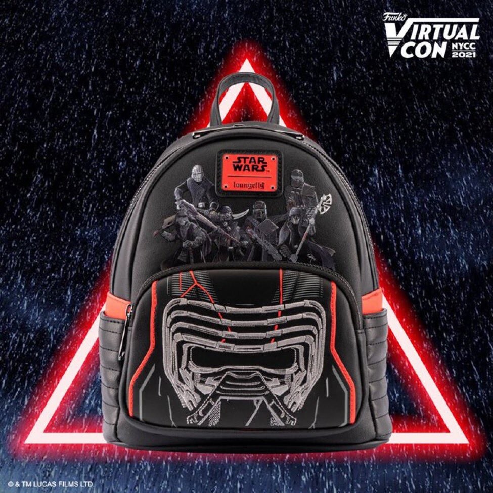 Loungefly Star Wars Kylo Ren Mini Backpack 2021 NYCC  display picture 1