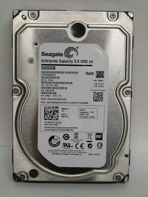 Dell 6FDT5 Seagate Enterprise 3.5'' 5TB 128MB 6Gbps SATA Hard Drive ST5000NM0024