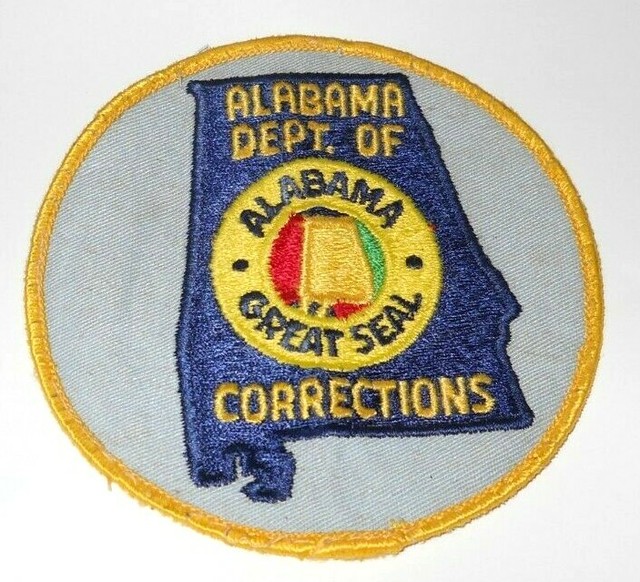 Alabama Dept. of Corrections Shoulder Patch eBay