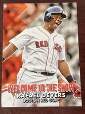 2022 Topps Series 1 Welcome to the Show RAFAEL DEVERS, Boston Red Sox #WTTS-18