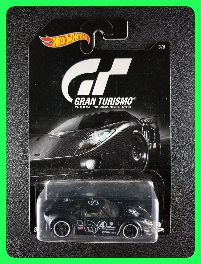 Hot Wheels Gran Turismo FORD GT LM Black, Aston Martin Lot of 2 PlayStation