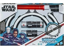 STAR WARS DOUBLE BLADED ELECTRONIC LIGHTSABER FORGE INQUISITOR MASTERWORKS SET