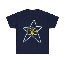Big Star Band Lighting Basic Logo T Shirt Full Size S-5XL