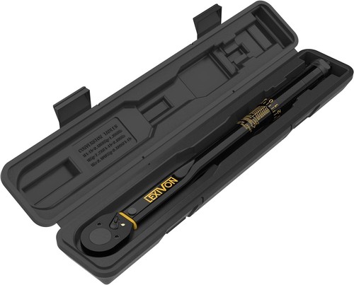 LEXIVON 3/8-Inch Drive Click Torque Wrench 10~80 Ft-Lb/13.6~108.5 Nm LX-182 - Picture 5 of 7