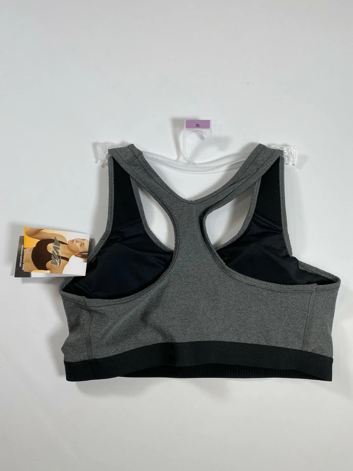 Sujetador deportivo de compresión gris Avia para mujer espalda deportiva ¡NUEVO! Nuevo con etiquetas Foto 4 de 4