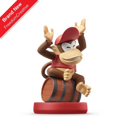 Diddy Kong Amiibo Super Mario Bros Neu im Karton Neu Versiegelt Komplette Sammlung Lot - Bild 2 von 6