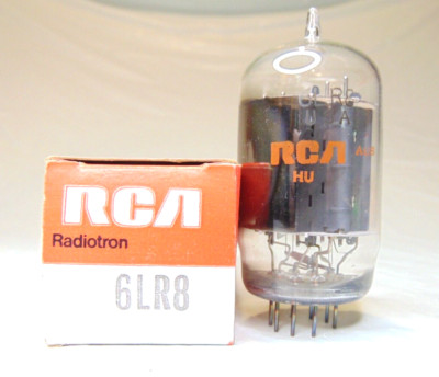 TESTED RCA-Raytheon 6LR8 Vacuum Tube New Old Stock tested 100+%