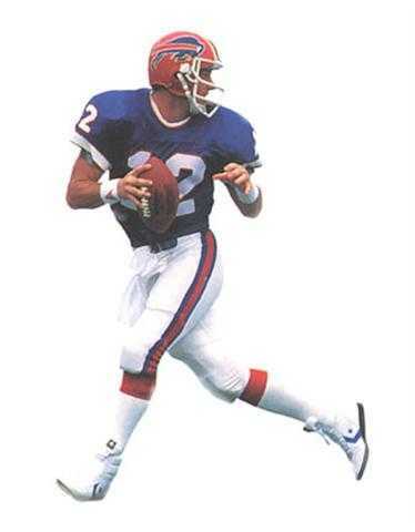 Jim Kelly Buffalo Bills Rare Art Print - Picture 1 of 1