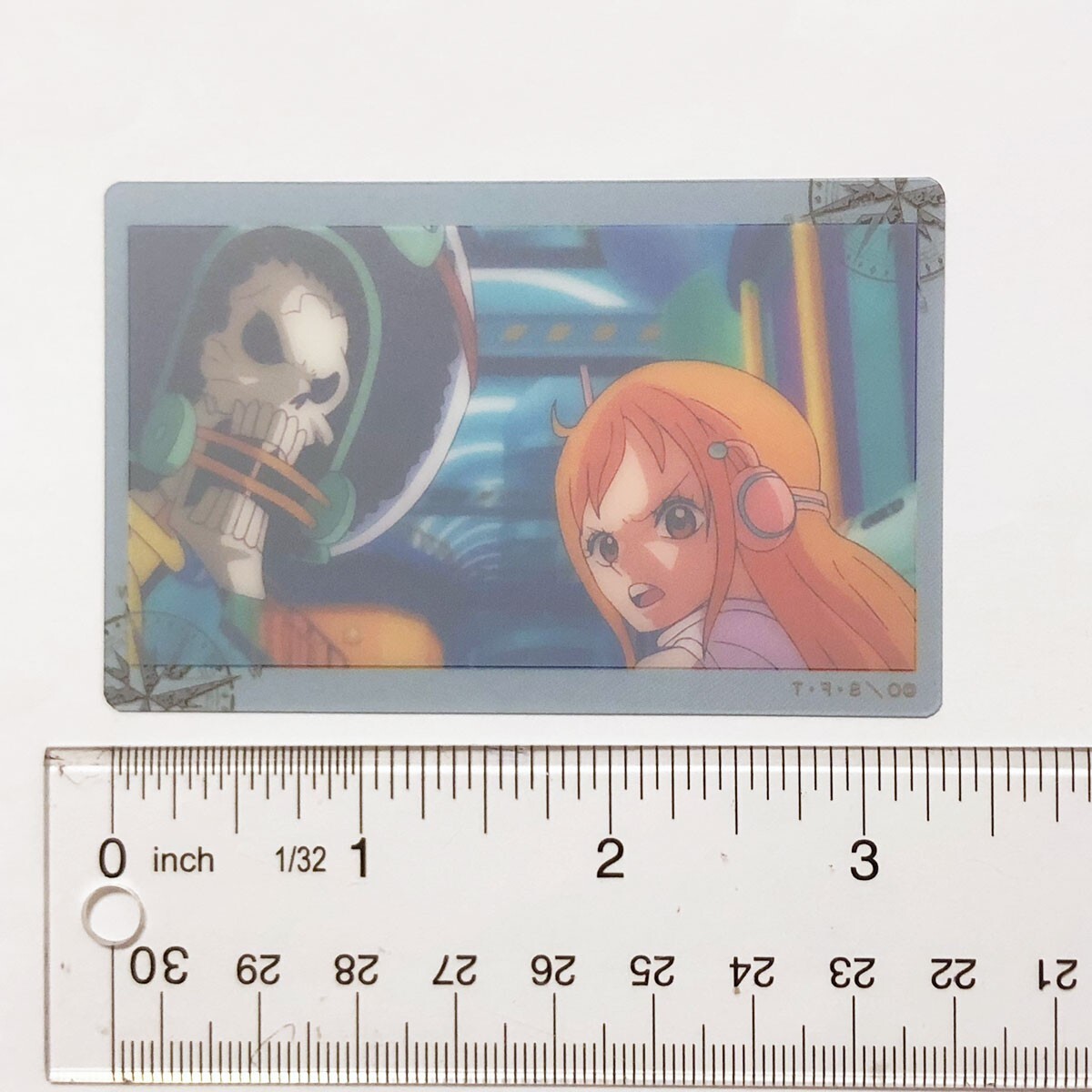 S1719 Nami Brook Japanese One piece Sunny Garapon Clear Card