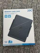 memory Card Case Jjc Stores 18 sd cards or 36 micro sd cards
