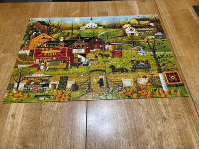 BLACKBIRDS ROOST AT MILL CREEK  ~ 500 PC. WYSOCKI PUZZLE  ~ COMPLETE ~ EUC