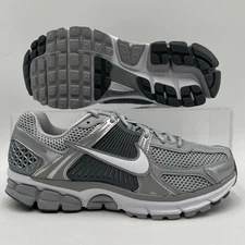 Mens Size 8.5 Nike Zoom Vomero 5 Wolf Grey Casual Sneakers FJ4151 003 NEW