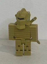 ROBL0X CARDBOARD CRUSADER Series 4 Figure COMPLETE Knight Both Swords (NO CODE)