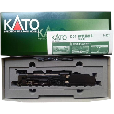 KATO HO Gauge D51 Standard Mass Production Type 1-203 Steam