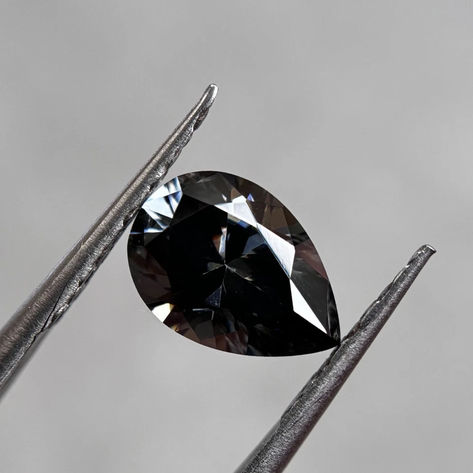Fashion 1PCS 4X6mm-10x14mm Loose Moissanite Pear Garnet Color for DIY Jewelry - Image 3 of 4