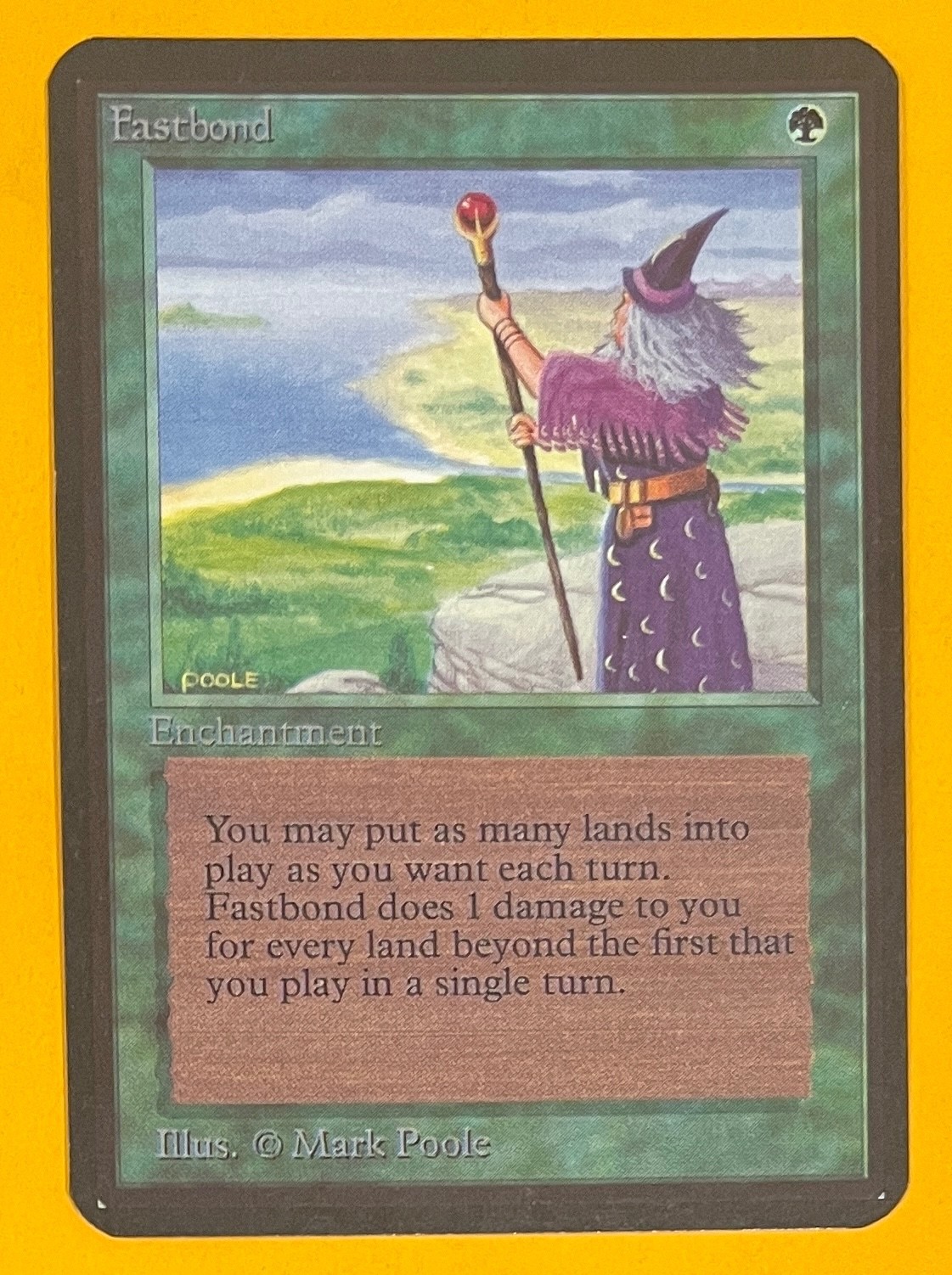 MTG FASTBOND (Ink) Alpha (OldManMTG 013-412)