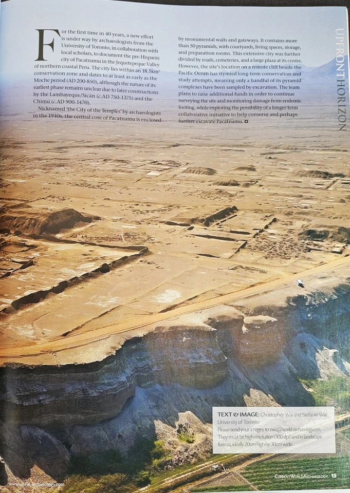 WORLD ARCHEOLOGY MAGAZINE LOT OF 2 ISSUES #125 & #128 - Image 4 of 4