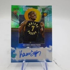 2025-26 Topps Kam Jones Contemporary Marks RC Green Rainbow Auto #89/99 Pacers