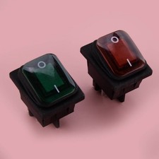 2x Boat Household Appliances Rocker Switch ON/OFF illuminated Button