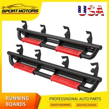 Drop Running Boards for 2019- 2026 Silverado Sierra 1500 Crew Cab Side Step Bars