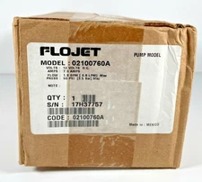 Flojet model # 02100-760A - Duplex Diaphragm Pump 12 Vdc, 2.1 Gpm 40 Psi MAX