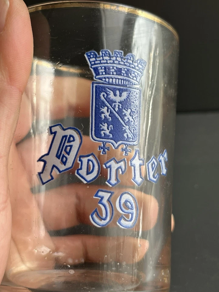 Verre À Bière Publicitaire Brasserie Porter 39 - Photo 2/4