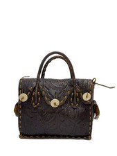 Carving Tribes Tote Bag Brown