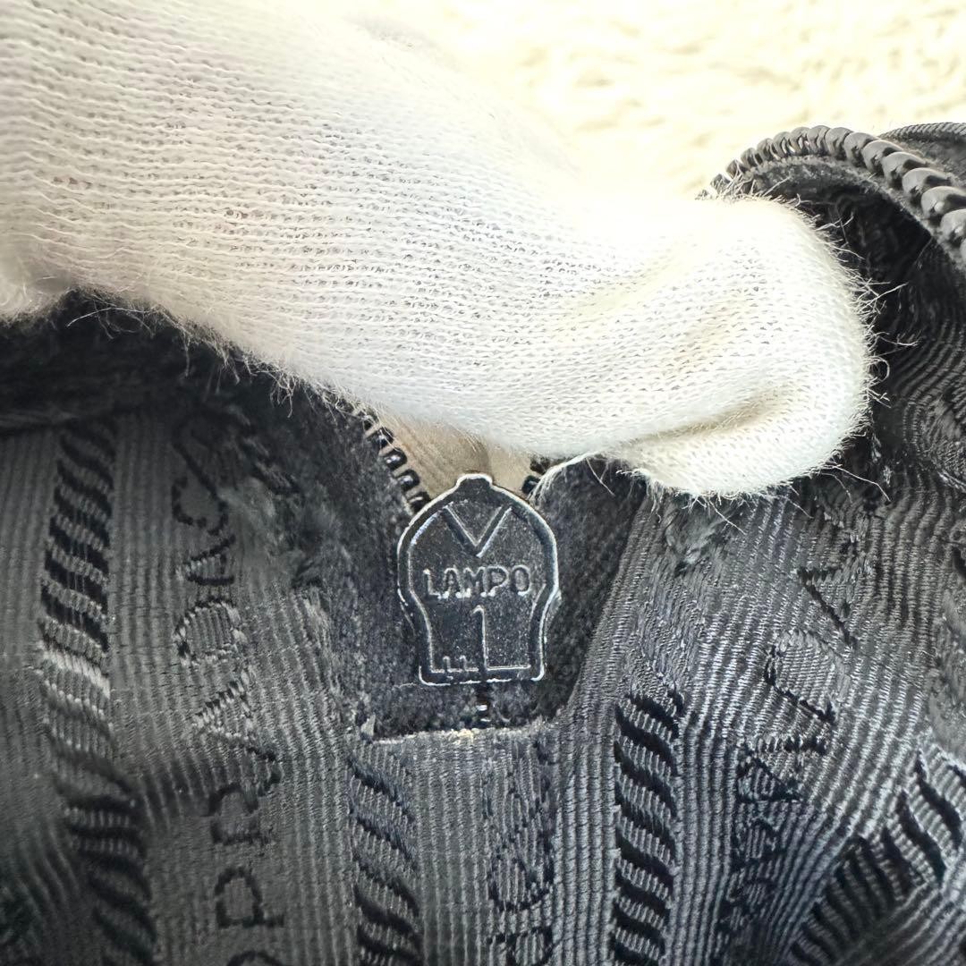 PRADA   Model Shoulder Bag Camera Bag Triangle Logo Nylon Black thumbnail 14