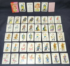 Vintage Old Maid Mini Card Game 1960s Whitman 45 Cards Complete Excellent