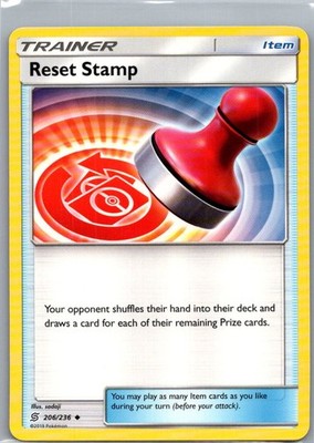Reset Stamp 206/236 Uncommon SM - Unified Minds