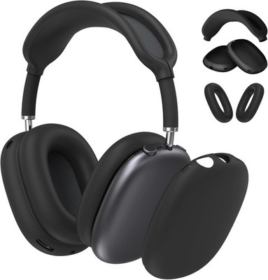 Soft Silicone Case for AirPods Max Anti-Scratch Ear Cups Cover+Headband Cover