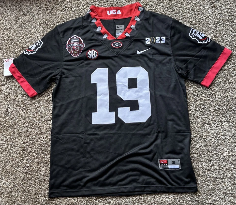 Brock Bowers Georgia Bulldogs National Championship Jersey! Ship Fast! - Image 2 of 4