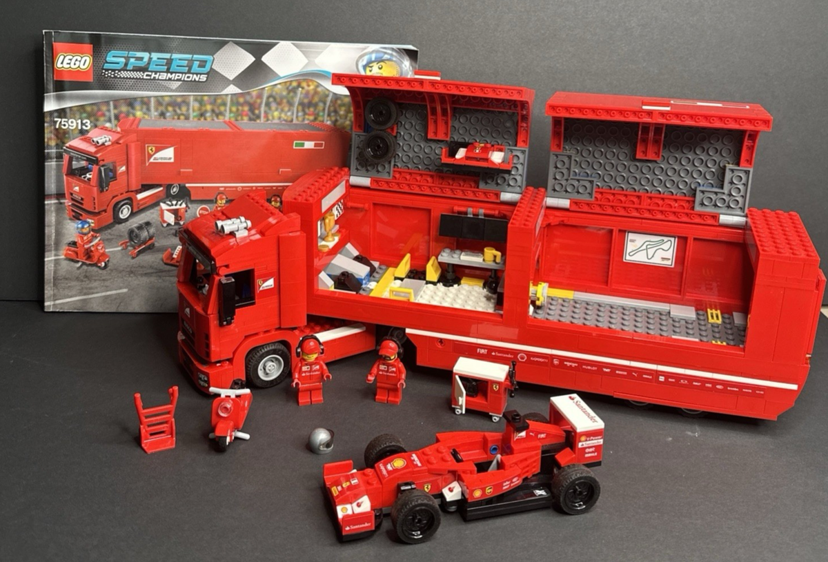LEGO SPEED CHAMPIONS: F14 T & Scuderia Ferrari Truck 75913 Retired