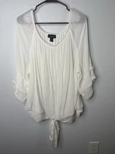I.N. Studio ruffled sleeve Blouse size 3X