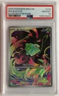 Pokémon TCG Bulbasaur IR 133/132 Mega Evolutions PSA 10