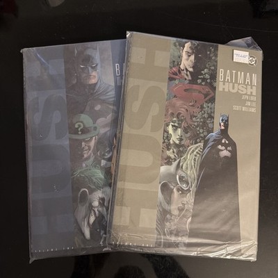 Batman Hush Volume 1 & 2 DC Comics Jeph Loeb Hardcover, First Edition, Morrison