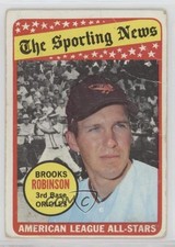 1969 Topps The Sporting News All Star Selection Brooks Robinson Hank Aaron 0wm7
