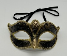 A Vintage Mardi Gras Face Mask