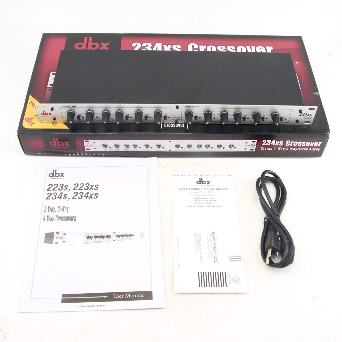 dbx 234XS 4 Way Stereo/Mono Crossover for sale online | eBay