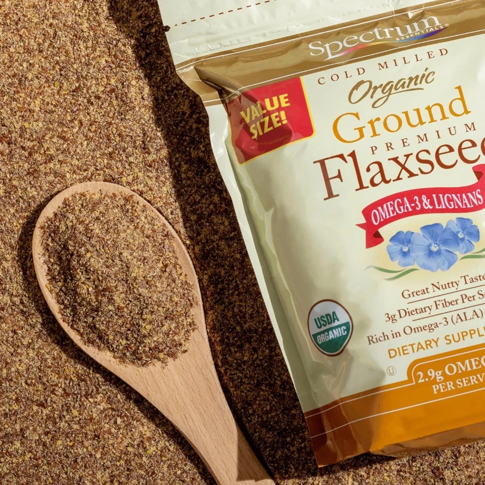 Spectrum Organic Cold Milled Ground Flaxseed 24 oz Best By 07/2025 - Image 2 of 3