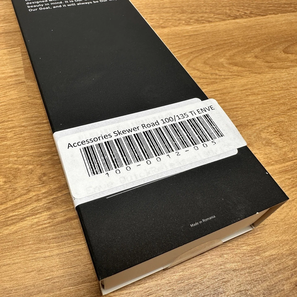 Pinchos de carretera ENVE Titanium 100/135 mm - NUEVO  Foto 4 de 4