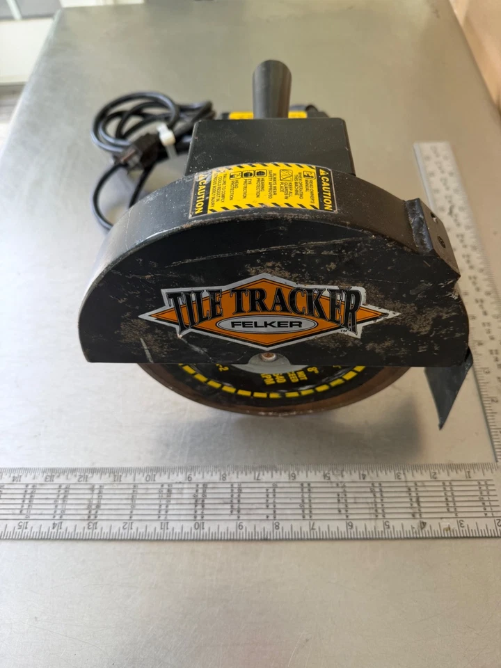 Motor Felker modelo TP-850-42 rastreador de azulejos solo con hoja EE. UU. #2216 Foto 4 de 4