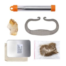 Fire Steel Starter Kit High Temp Sparks Flint Stone Striker for Outdoor Survival