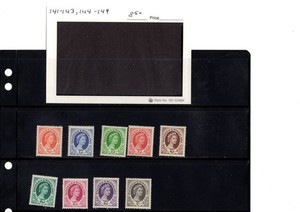 BH GOLDPATH: RHODESIA & NYASALAND STAMP, CAT VALUE $8.50, #141- BHS_001_146_25