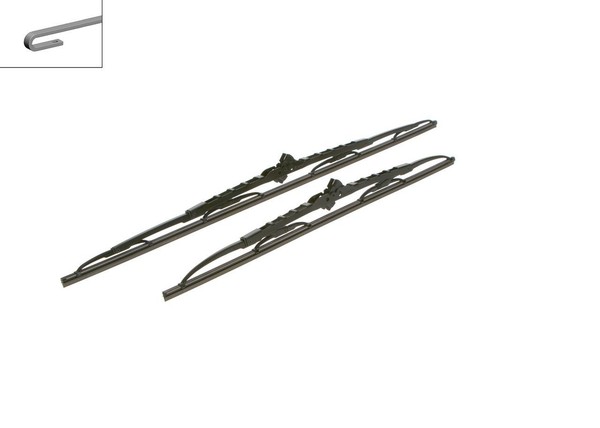 Bosch 3 397 118 202 Wischblatt FüR Chrysler CitroËN Dodge Passend FüR Fiat-image