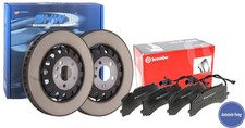 SHW+BREMBO BREMSENSATZ 400MM WK VORNE AUDI Q7 4MB 4MQ Q8 4MN 4MT TOUAREG CR7 RC8