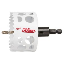 Milwaukee 3Inch Hole Dozer Bi-Metal Hole Saw With Arbor