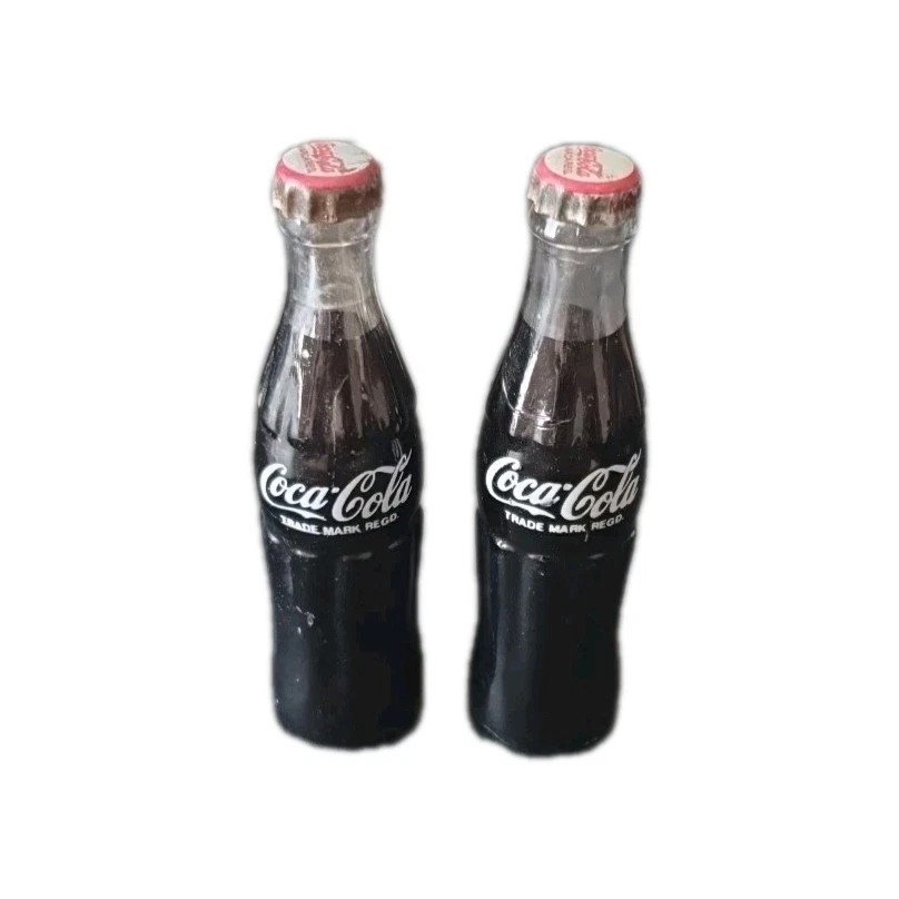 Lot de packs de 6 bouteilles Coca Cola, miniatures, Allemagne, années 1950
