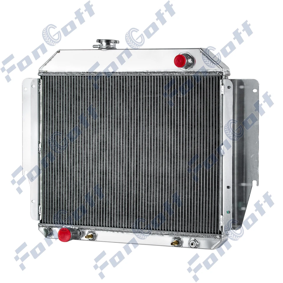 3~Row Radiator for 79-91 Ford E100 E150 E250 E350 Econoline Club Wagon 5.8 V8,AT - Image 3 of 4