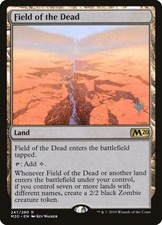 Field of the Dead - Light Play MTG Promo Pack: Core Set 2020
